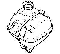 Zbiornik wyrównawczy płynu chłodzącego ASTRA G (1.6)